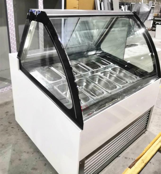 Ice Cream Display Freezer for Custom Bakery