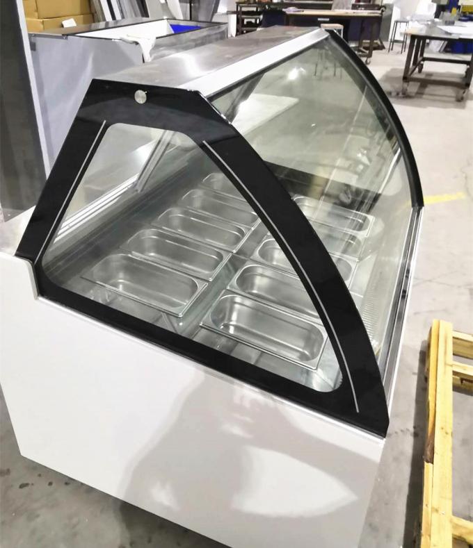 Ice Cream Display Freezer for Custom Bakery