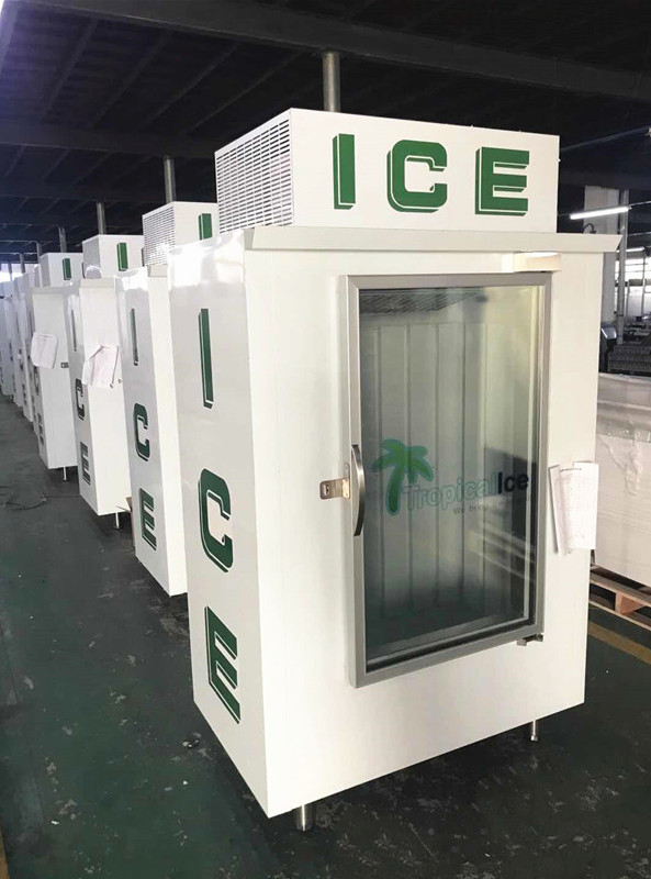 Custom Cold Storage Bagged Deep Ice Cube Freezer