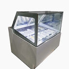 Gelato Ice Cream Display Freezer Showcase with 10 -18 Pans