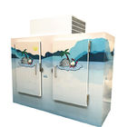 Direct cooling ice merchandiser / Outdoor ice storage bin