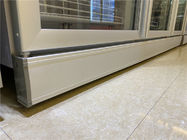 3-4-5-6 Glass Door Split Refrigerator Upright Display Fridge Commercial Display Chiller Remote System