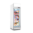 1 2 3 4 Doors Upright Showcase Freezer For Supermarket