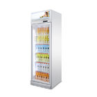 Supermarket Upright Commercial Chiller Cold Drink Display Refrigerator