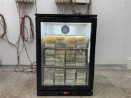 2 Doors Counter Top Beverage Fridge Beer Display Cooler Refrigerator Under Back Bar Beer Cooler
