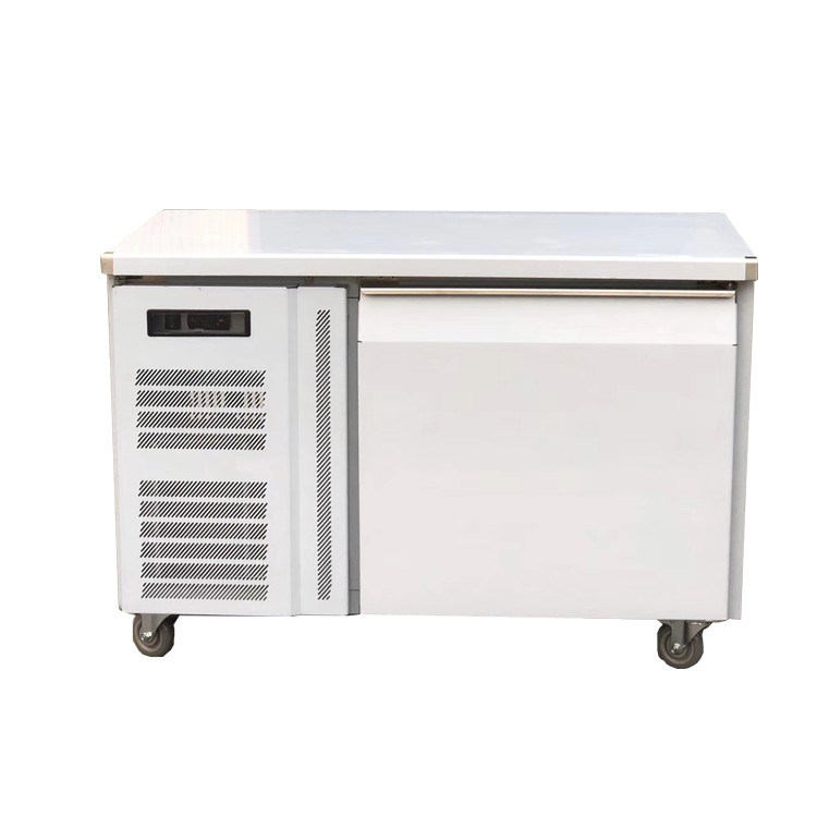 Commercial Under Counter Cooler , Solid Door Stainless Steel Cold Food