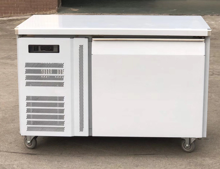 Commercial Under Counter Cooler , Solid Door Stainless Steel Cold Food