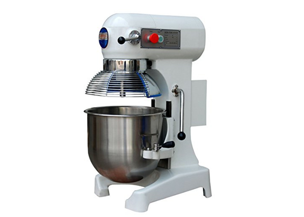 1.1kw Dough Mixer Machine 20 Liter For Making Bread Biscuit Pizza Adjustable Speed