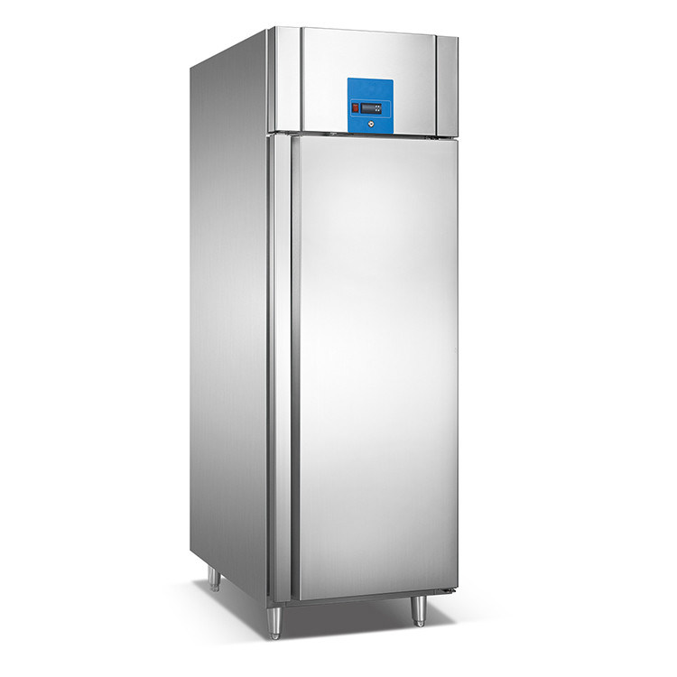 Single Door Stainless Steel Kitchen Freezer With Auto Defrost