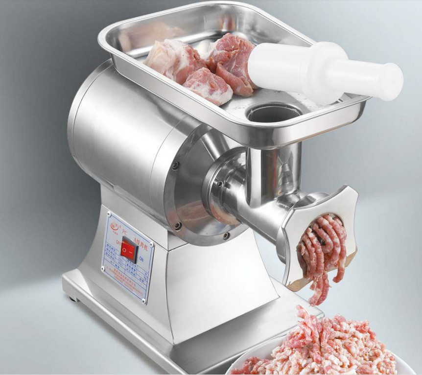 180kg/H PC22A Commercial Meat Grinder Electric Aluminum Alloy Outer Casing