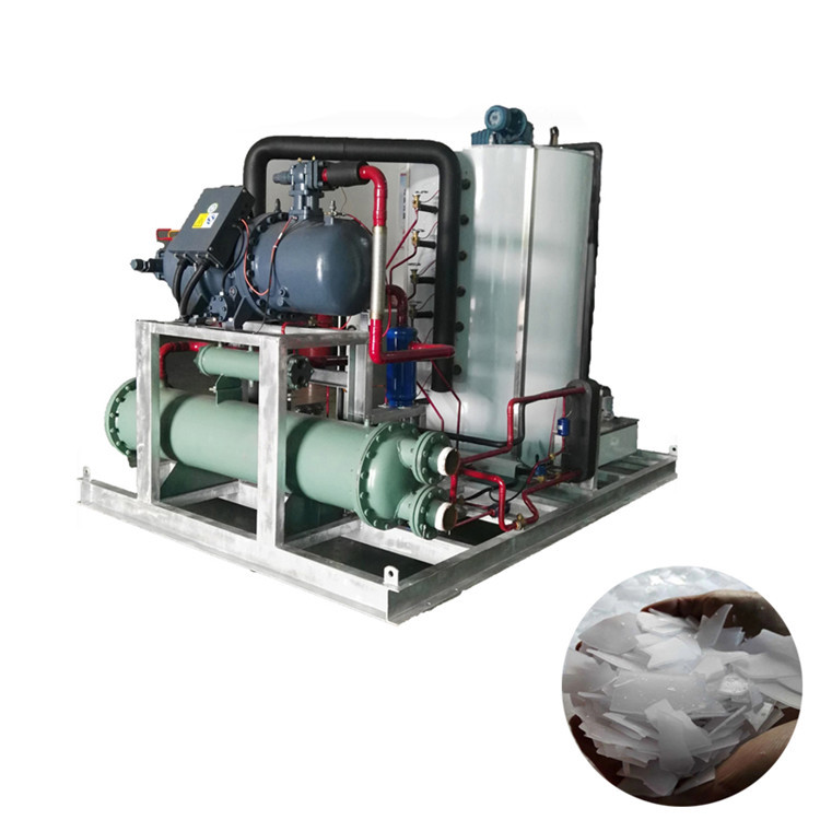 1T 5T 10t 20T Sea Water Ice Maker For Fishing Boat Ship Vessels Trawlers