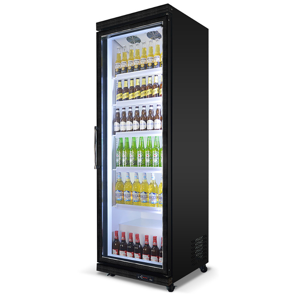 Convenience Store Glass Door 2000L Beverage Display Refrigerator Freezer