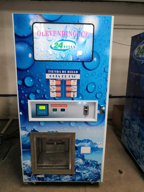 Outdoor Selfservice Ice Vending Making Machine