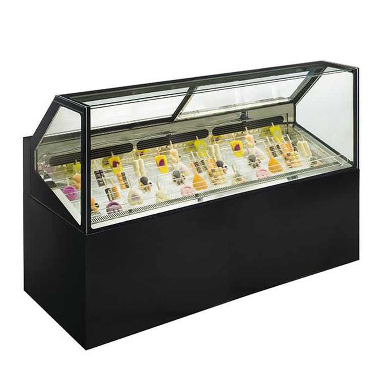 220V R404A 1.8M Popsicle Ice Cream Display