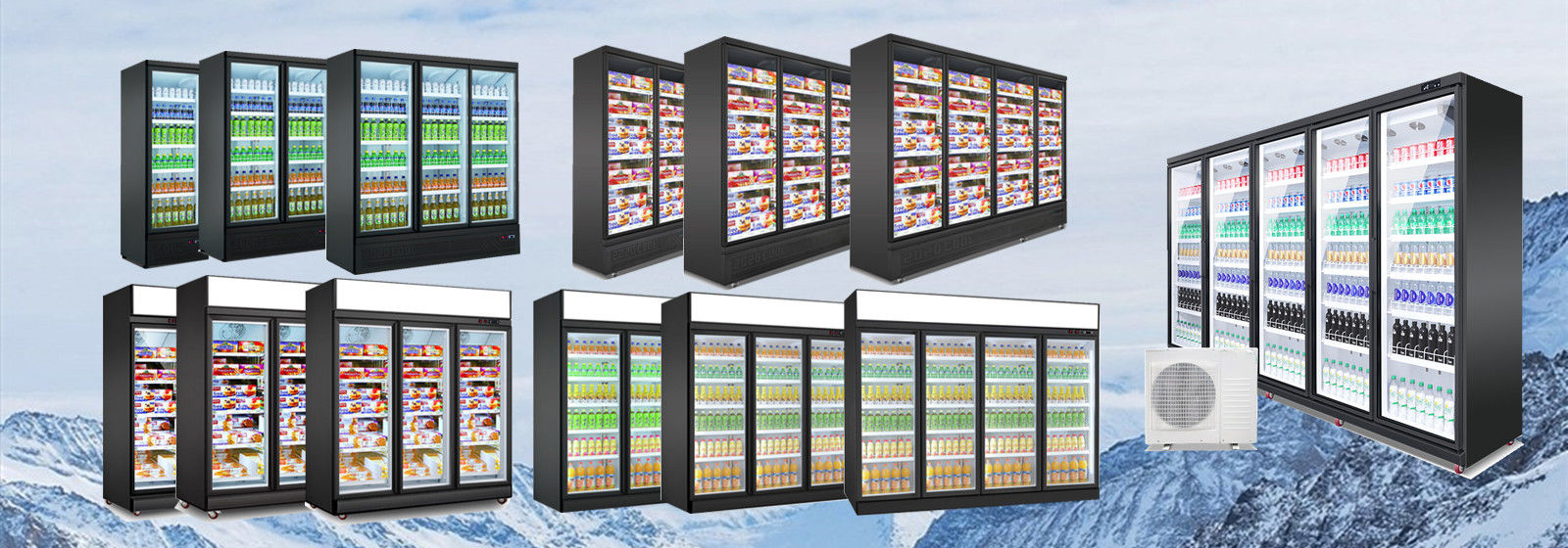 quality Commercial Display Cooler factory