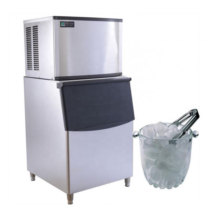 Commercial Ice Maker Machine 140KG / Day Ice Cubes Making For Beer Drinks