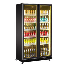 Bar LED Vertical Refrigerator Glass Door Display Cooler