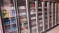 Supermarket Display Refrigerator Beer Fridge Upright Drink Beverage Cooler