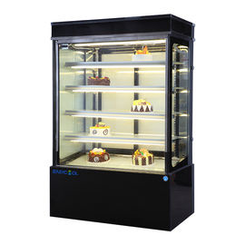 1.8m Bakery Glass Showcase With Optional Led Lighting Bottom Mount Type