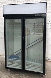 1000L Commercial Glass Door Freezer Vertical Display Refrigerator Freezer