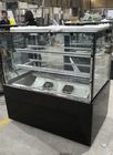 Dessert Cake Showcase Bakery Display Refrigerator with Marble Base Fan Cooling