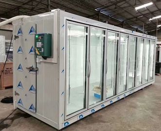 Walk In Freezer Cold Room Glass Door Cold Room Storage Cold Room With Glass Door Display