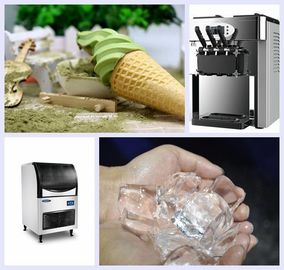 80KG / 24h Commercial Ice Maker Machine Small Table Top Ice Cube Maker