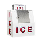 20GP Commercial Single Slanted Door Ice Cube Freezer