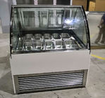 Modern Design Popsicle Display Showcase Ice cream freezer with Double-Layer Anti-Fog Glass
