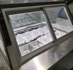Commercial Ice Cream Gelato Refrigerated Display Showcase
