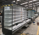 Commercial Multi-deck open chiller supermarket convenience store showcase for fruit and vegetable