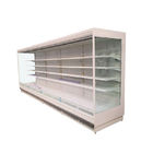 Supermarket Open Chiller / Commercial Chiller Air Curtain Upright Cooler