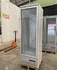 Fan Cooling Single Door Display Freezer , Auto Defrost Upright Freezer