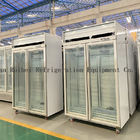 -22C Vertical Defrost Glass Door Upright Freezer Display Case