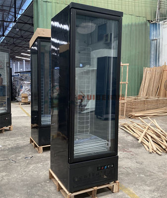 450L Supermarket Upright Display Fridge Glass Door Refrigerator Beverage Bottle Cooler