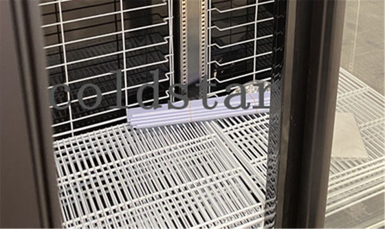 Commercial Vertical Glass Door Refrigerated Cooler For Supermarket