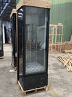 Commercial Vertical Glass Door Refrigerated Cooler For Supermarket