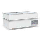 High quality Store Supermarket Supplies Double-side Island Freezer
