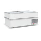 High quality Store Supermarket Supplies Double-side Island Freezer