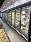 Several Glass Door Display Refrigerator &amp; Freezer With Remote System
