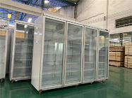 The best multi doors commercial glass display showcase drink coolers upright fridge for sale