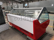 Factory Outlet Supermarket Commercial Meat Display Counter Deli Freezer for Cheap Sale