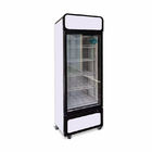Commercial Supermarket Upright 400L Glass Door Display Fridge Freezer