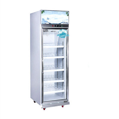 Glass Door Freezer Supermarket Refrigeration Equipment Vertical Freezer Dispaly Case