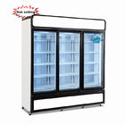 Ruibei Cold Drinks Refrigerator Showcase 3 Doors Glass Display Chiller