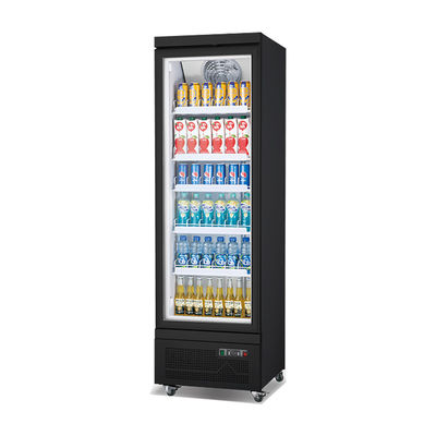 Commercial Vertical Glass Door Refrigerated Cooler For Supermarket