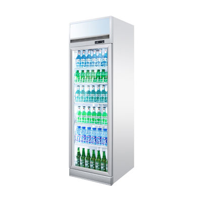 Refrigeration Single Glass Door Vertical Beverage Refrigerator