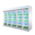 Upright Showcase Cooler Restaurant Hotel Grocery Store Showcase Display Refrigerator