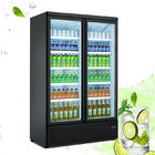 Commercial Glass Door Vertical Display Fridge Beverage Cooler