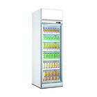 450L Single Door Upright Display Fridge Commercial Beverage Cooler Refrigerator